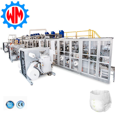شراء آلة صناعة حفاضات الأطفال الكاملة PLC التحكم مع التخصيص المهني online manufacture