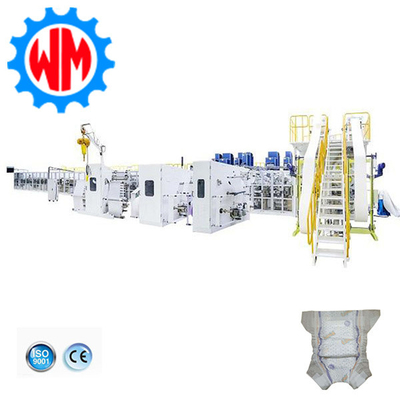 شراء آلة الحفاضات المستخدمة مرة واحدة لتوفير الطاقة للطفل آلة إنتاج 400KW مع CE online manufacture