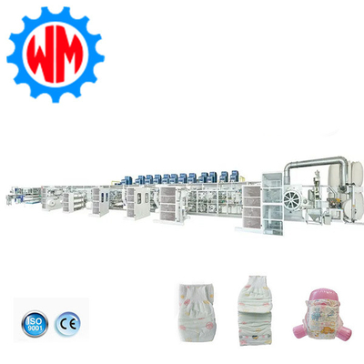 شراء محطة تصنيع حفاضات الأطفال عالية الكفاءة منخفضة الضوضاء online manufacture