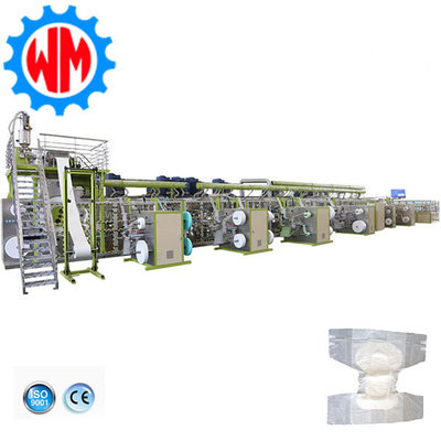 شراء 2025 آلة جديدة سهلة التشغيل لصنع حفاضات البالغين كامل الخدمة 400 KW مع CE online manufacture
