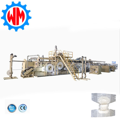 شراء خط إنتاج الحفاضات الكبيرة السريعة الكاملة الخدمة الصادرة إلى أوروبا online manufacture