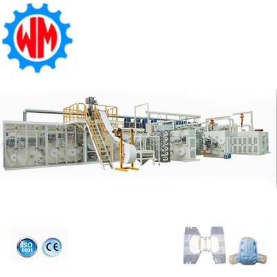 شراء آلة صنع حفاضات الكبار عالية الكفاءة للتنمية الخضراء والحد من النفايات online manufacture