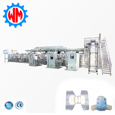 شراء آلات صناعة حفاضات الكبار ذات التكلفة المناسبة للسوق العالمية online manufacture