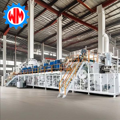 شراء آلة جديدة لتصنيع حفاضات البالغين توفير الطاقة مع تخصيص احترافي online manufacture