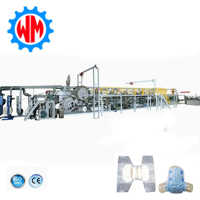 شراء آلة تصنيع حفاضات البالغين عالية الجودة للإنتاج الضخم تصدير PLC إلى أوروبا online manufacture
