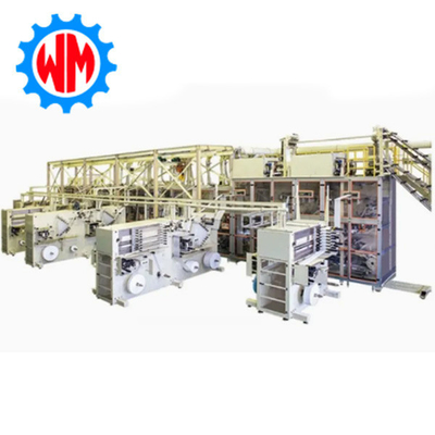 شراء تصميم احترافي لمعدات صناعة الحفاضات الكبرى الجديدة ذات المستوى العالي مع CE online manufacture