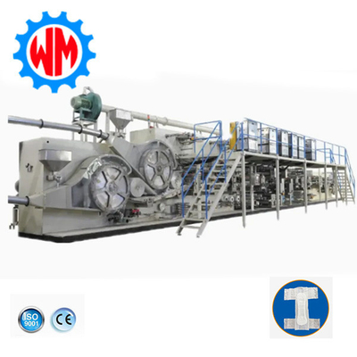 شراء المصنع المهنية كاملة الخدمة الكبار حفاضات صنع آلة الصادرات العالمية online manufacture