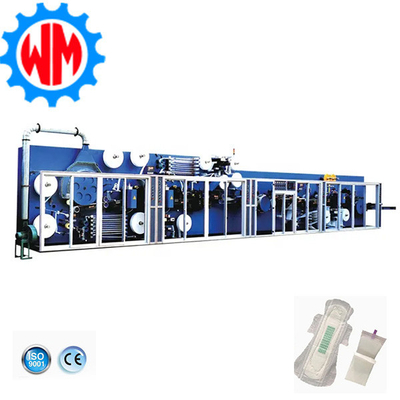 شراء 1200 قطعة/دقيقة آلة تصنيع المناديل الصحية online manufacture