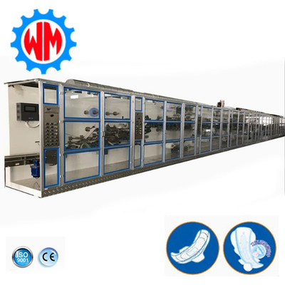 شراء مصنع تصنيع خط إنتاج المناديل الصحية مع الاعتماد المهني online manufacture
