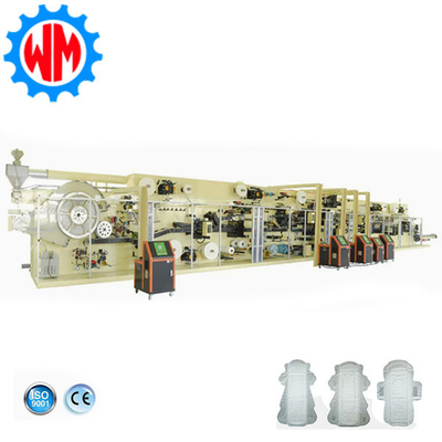 شراء كامل الخدمة الآلية السيدة الصحية المناديل المواد الخام خط الإنتاج الكامل صنع آلة online manufacture