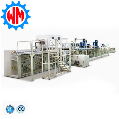 شراء آلة تصنيع حفاضات الأطفال عالية السرعة PLC التحكم قابلة للتخصيص online manufacture
