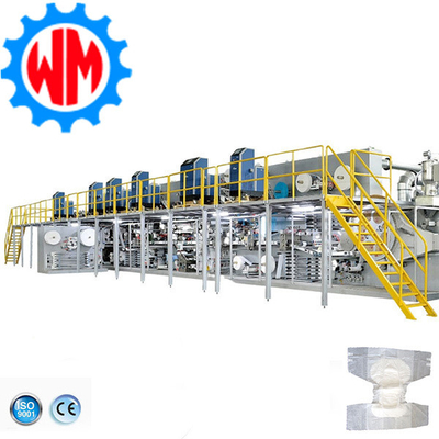 شراء المصنع المهنية كاملة الخدمة خط إنتاج حفاضات البالغين صيانة سهلة online manufacture
