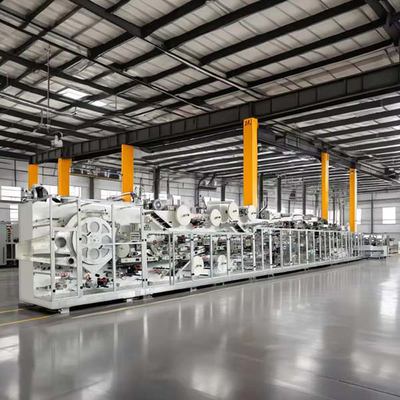 شراء خط إنتاج حفاضات الكبار السريع 250-400 قطعة / دقيقة نظام ذكي online manufacture