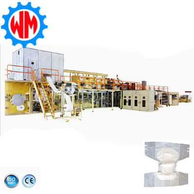 شراء Innovative 400pcs/min Adult Diaper Making Machine for Improved Efficiency and Productivity تصنيع عبر الإنترنت